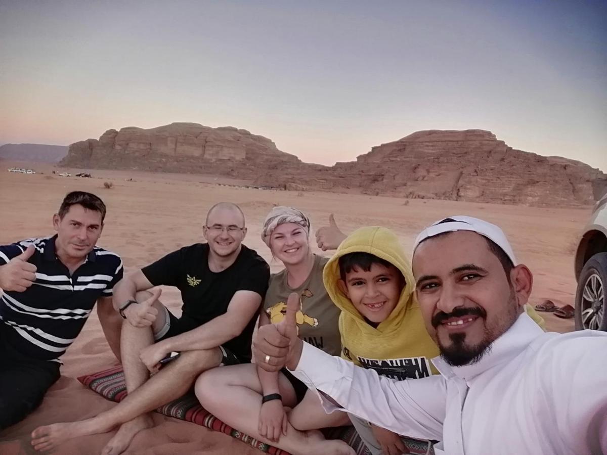 Magic Rum Hussain Wadi Rum Eksteriør billede