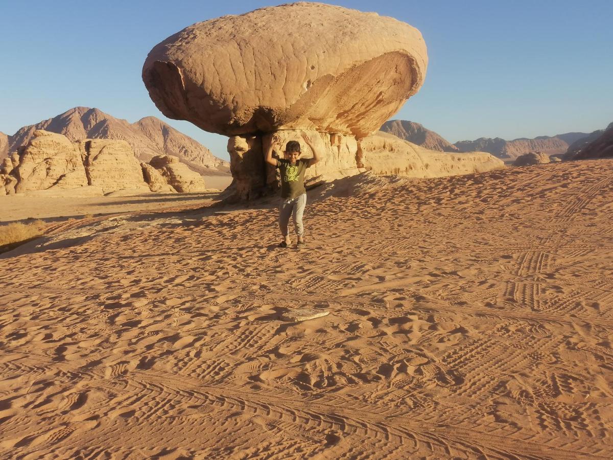 Magic Rum Hussain Wadi Rum Eksteriør billede