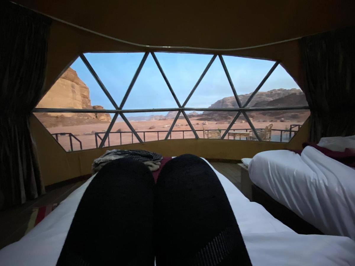 Magic Rum Hussain Wadi Rum Eksteriør billede