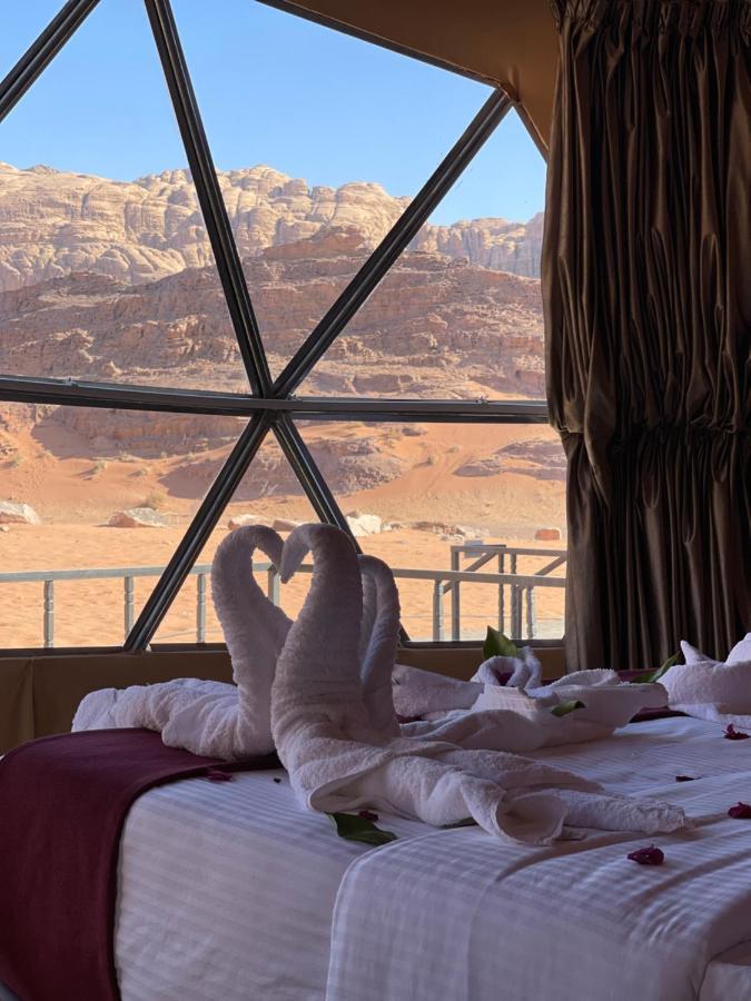 Magic Rum Hussain Wadi Rum Eksteriør billede