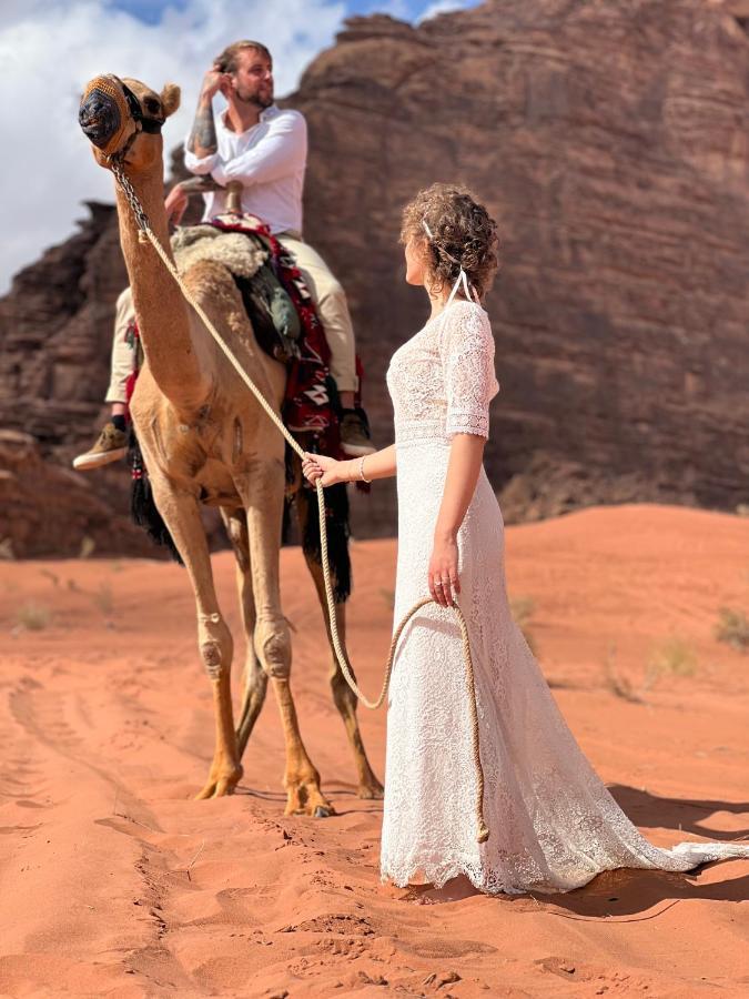 Magic Rum Hussain Wadi Rum Eksteriør billede