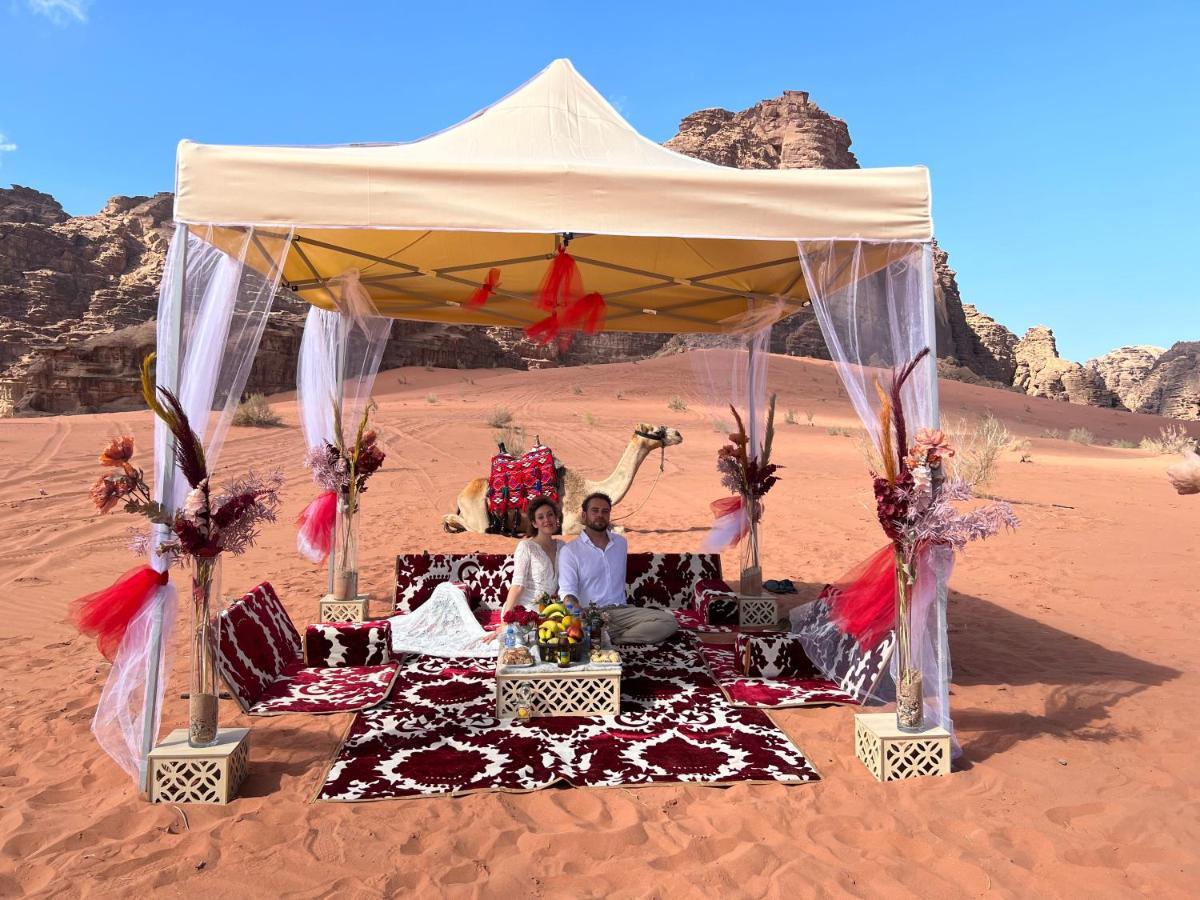 Magic Rum Hussain Wadi Rum Eksteriør billede